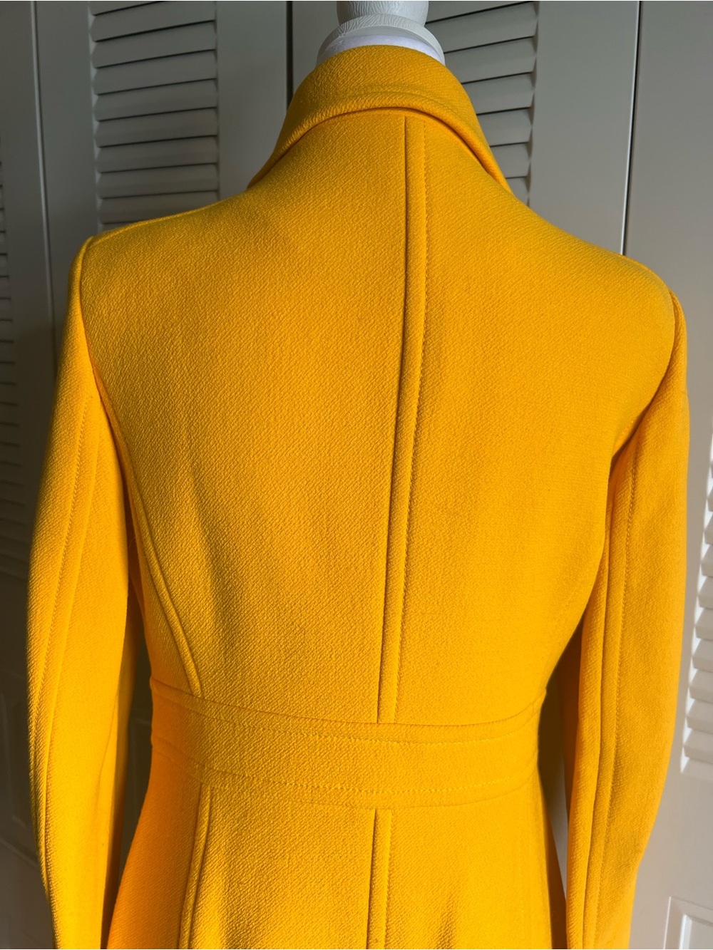 J. Crew Classic Lady Day Coat - Italian Double-Cloth Wool - Size 4 - Like New - Picture 4 of 7